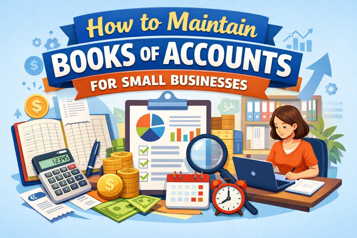 How To Maintain Book Of Acoounts
